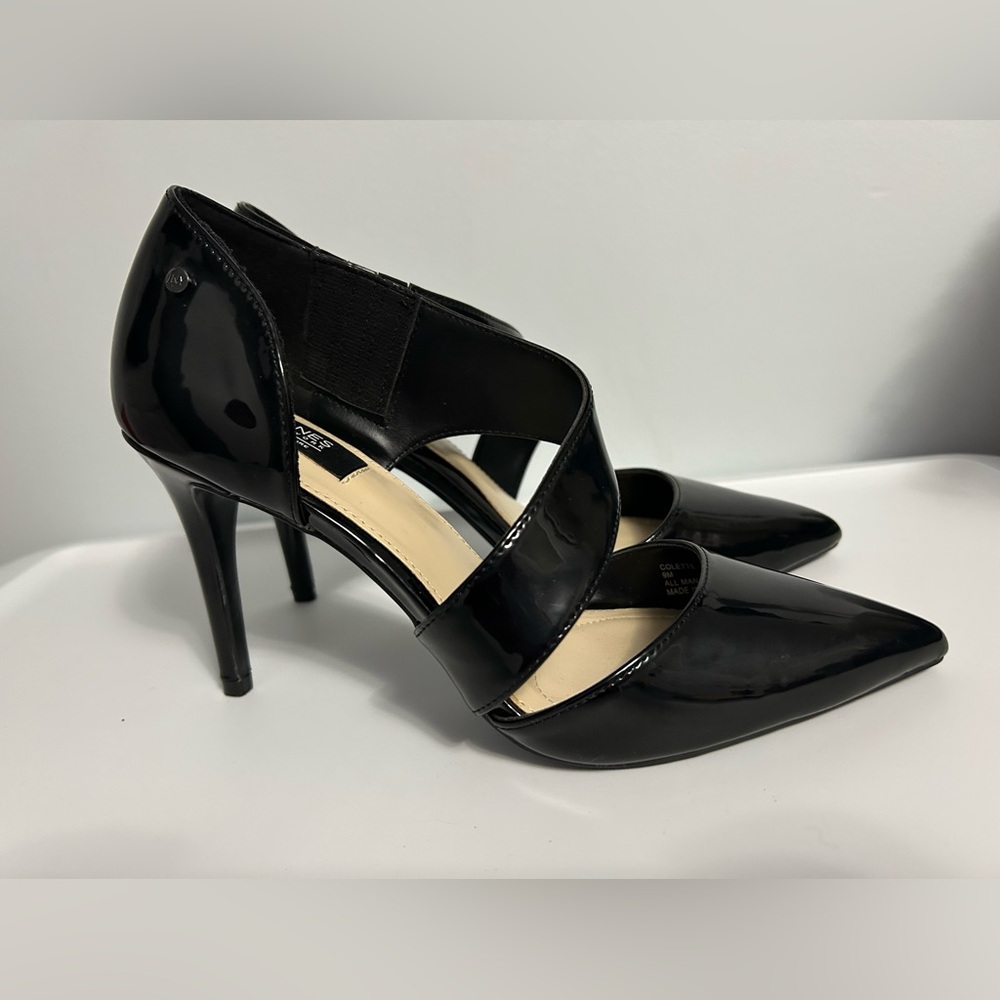 Jones New York Signature Black Patent Heels